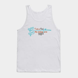 Misconception of Being a Dad #3 Tank Top